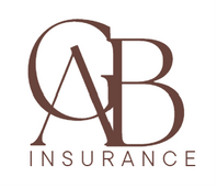 The gabinsurance logo, brown text on a white background with a link to bring you back to home page